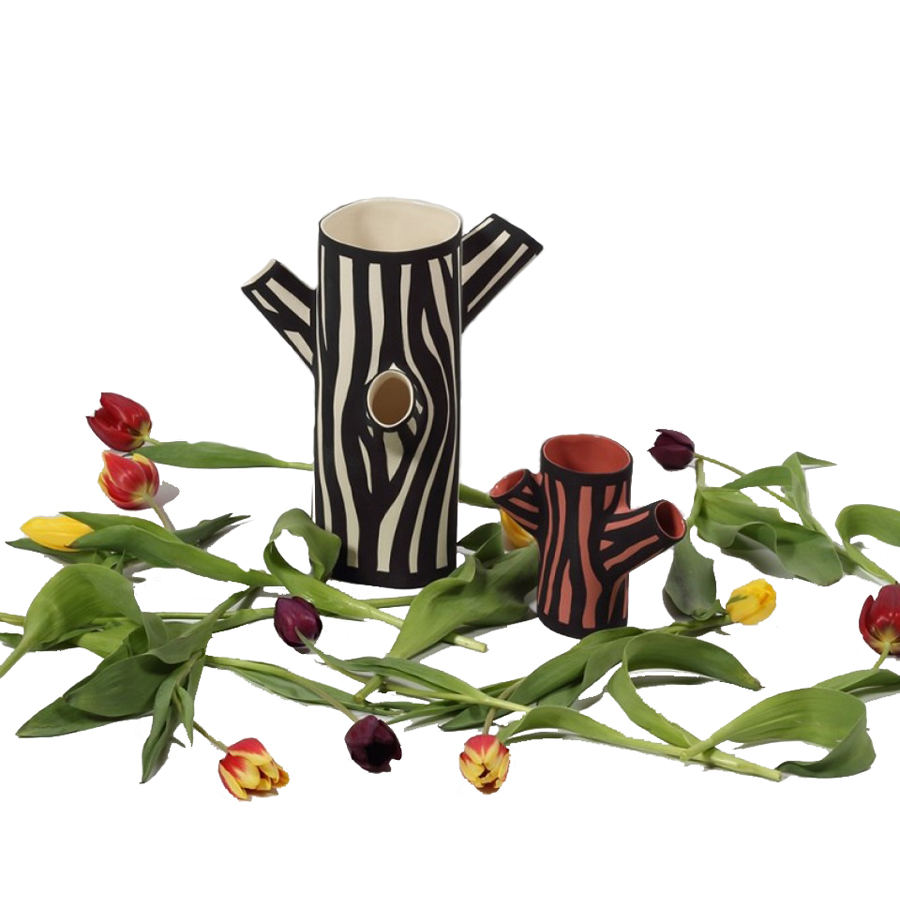 Ваза Tree Trunk M белая Hay 401679 - Вид №1