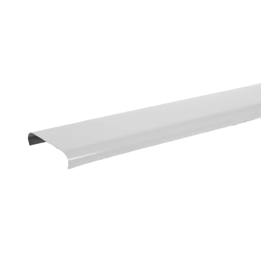 Набор реек 2.5x1 м цвет белый глянцевый, без раскладки БАРД STLM-2120920 - Вид №1