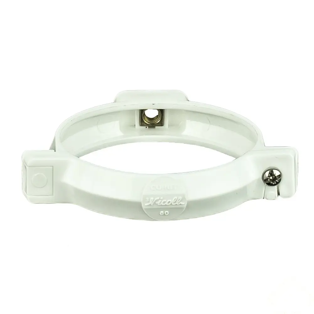 Хомут для водосточной трубы 80 мм цвет белый Santreyd STLM-2015816