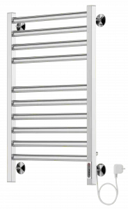 4660059580265 ЭЛЕКТРИКА Енисей П10 500х800 (6+4) электро ( new встроен.диммер) Полотенцесушитель TERMINUS Нержавеющая сталь