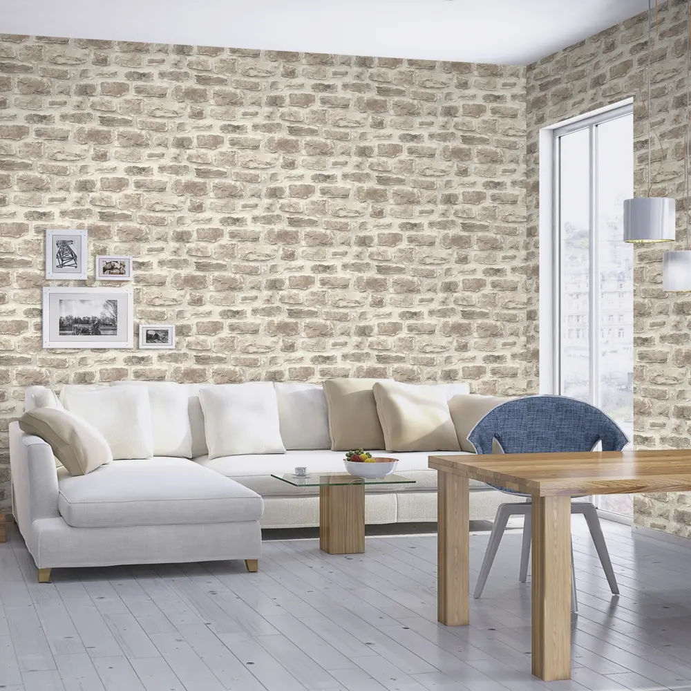 Обои флизелиновые Rasch b.b home passion коричневые 0.53 м 860610 STLM-2148554 - Вид №3