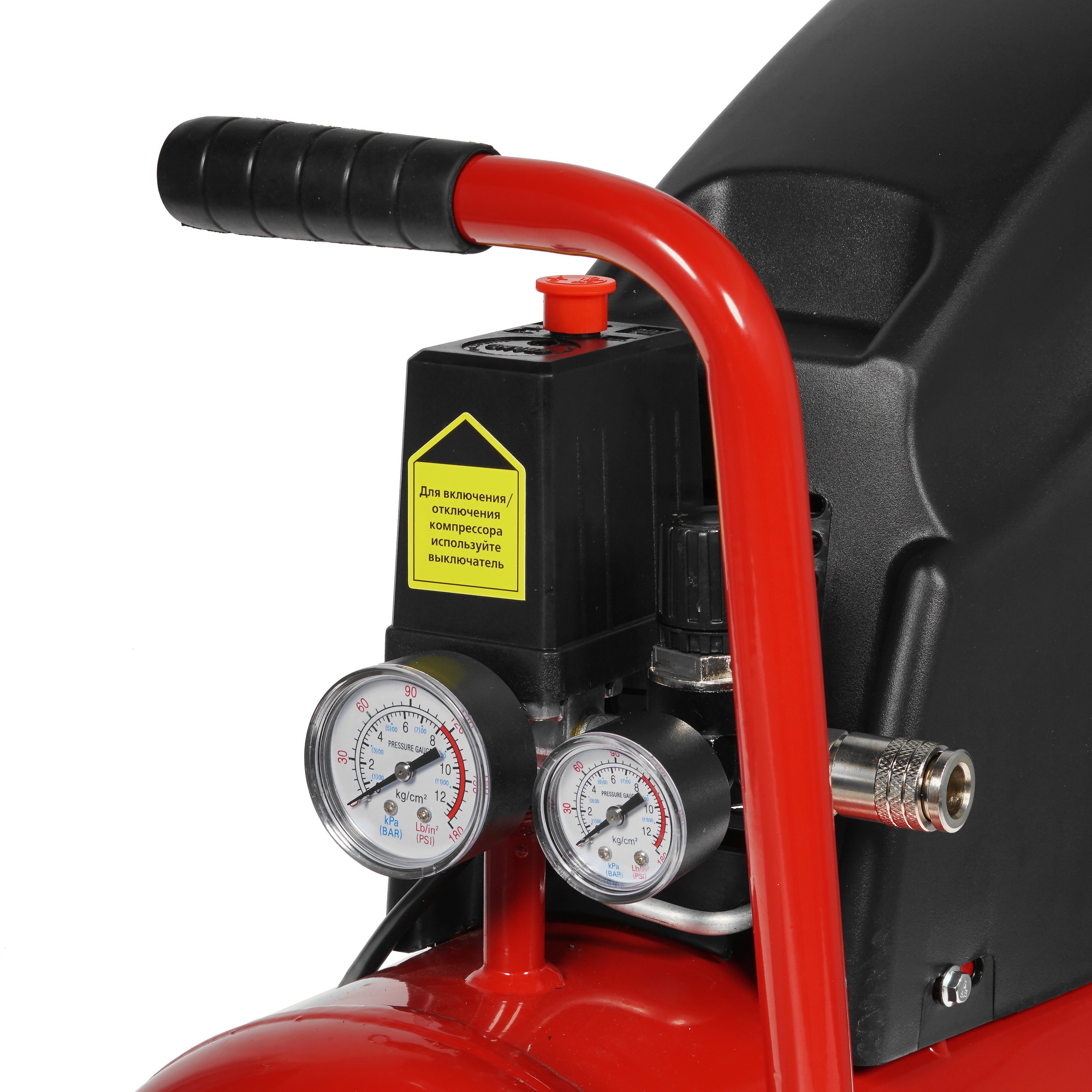 Компрессор поршневой безмасляный Elitech КПБ 190/24 8195589 STDN-0133357 - Вид №4