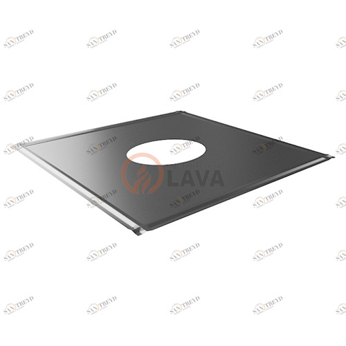 Фланец LAVA 120, 600/600, угол 45* нерж. 439 (0,5) 3170