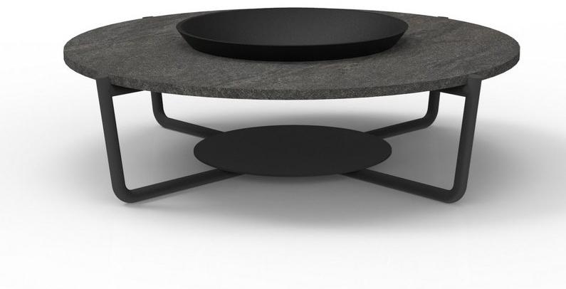 Talenti Круглый садовый столик из мрамора Domino Domtct - Вид №1