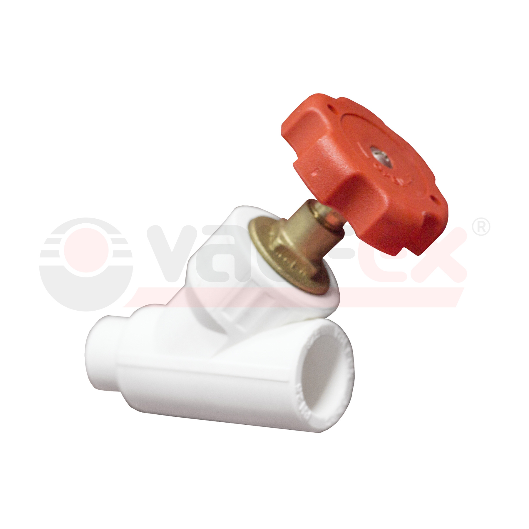 10173032Г Valfex Вентиль полипропиленовый 45° (внутр.-нар.) 