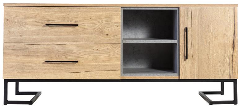 50740 Комод Loft Дуб натур 140 R-HOME 4003602h_Натур - Вид №2