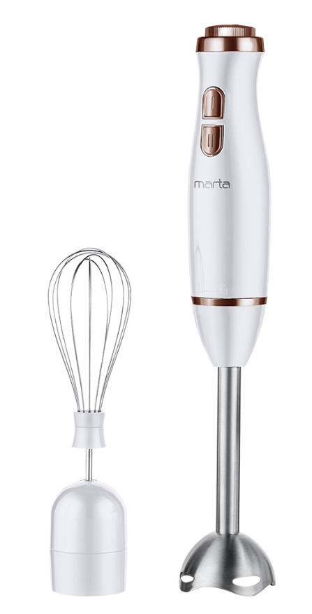 9071443 Блендер погружной MARTA MT-KP1597B белый STDN-0056763