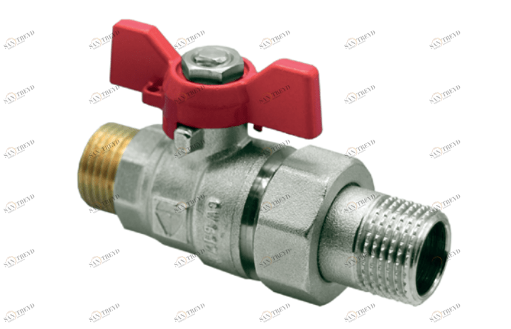 HLV-101327.№.02 Кран шаровой HLV Optima с полусгоном 