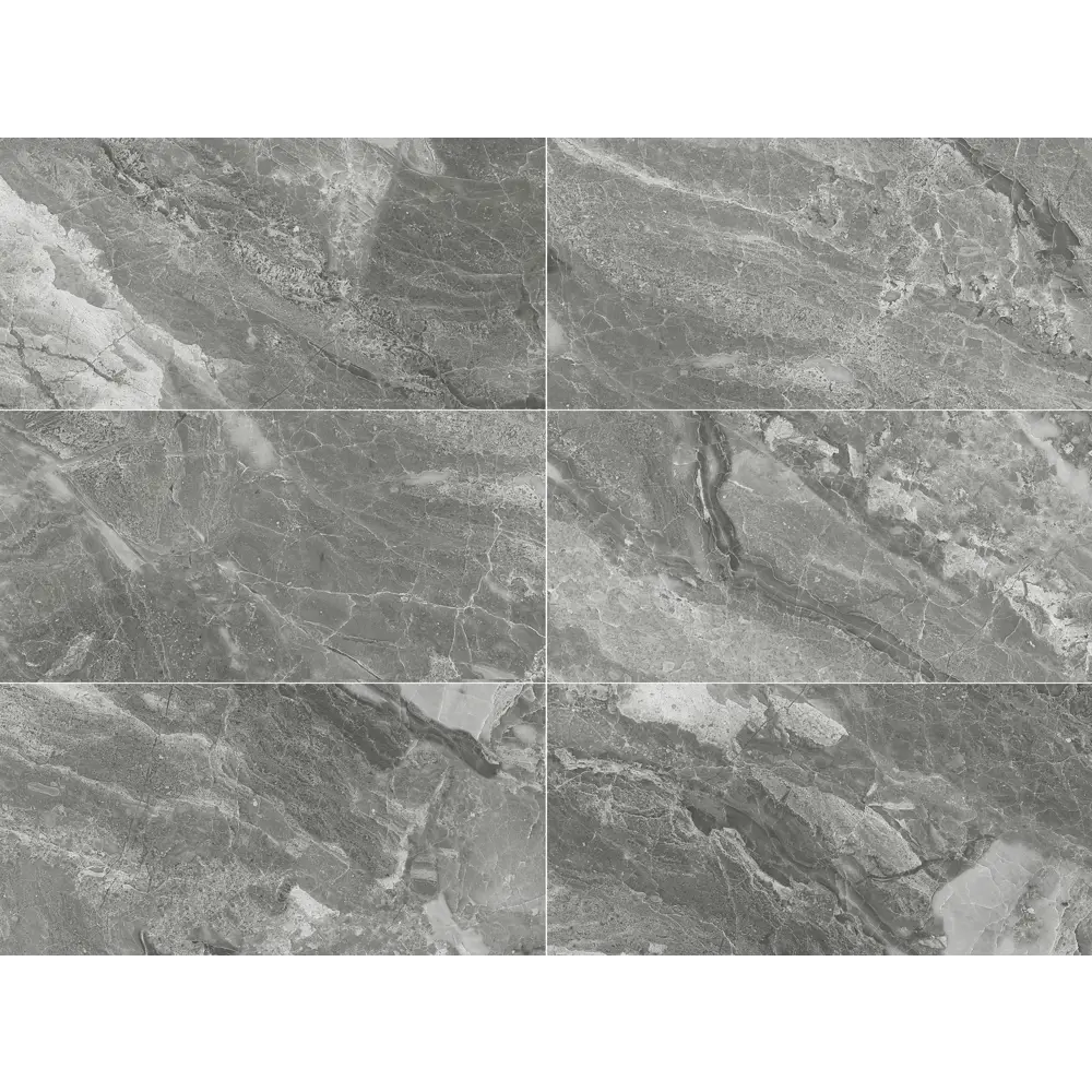 Настенная плитка Culto Asana Stone 20x40 см 1.2 м² цвет серый STLM-2006222 - Вид №2