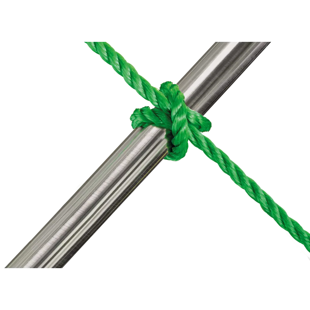 Канат крученый  10 мм 15 м полипропиленовый, цвет зеленый STANDERS STLM-2112123 - Вид №5