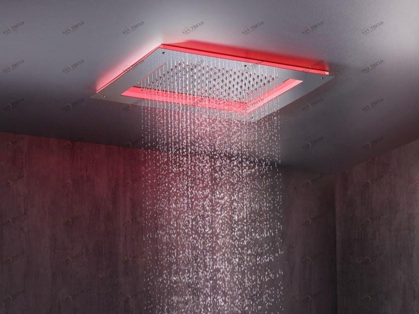 Bossini Светодиодная душевая лейка из нержавеющей стали с 3 струями sun-id-1439622