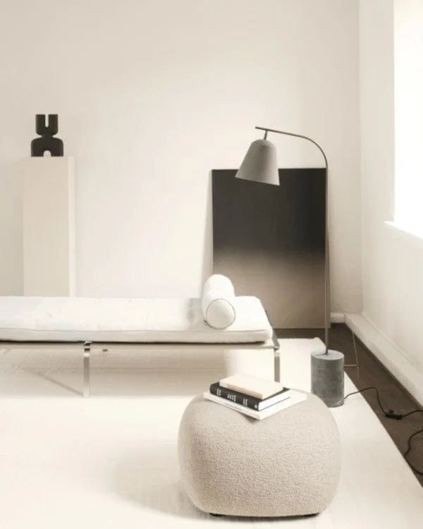 Прямоугольный пуф из ткани NORR11 Большая ARCH-00025026 - Вид №1