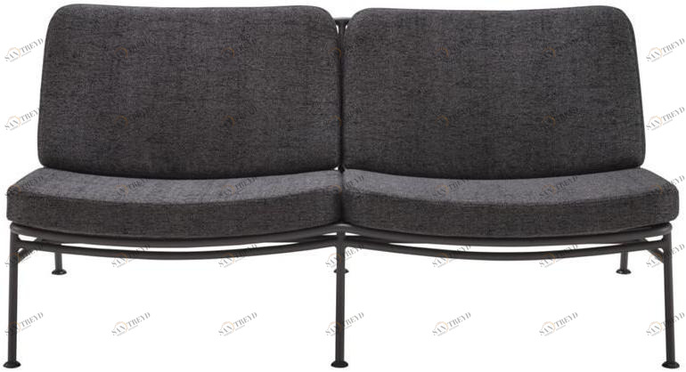 Ligne Roset 2-местный тканевый садовый диван Backpack 2 15006505