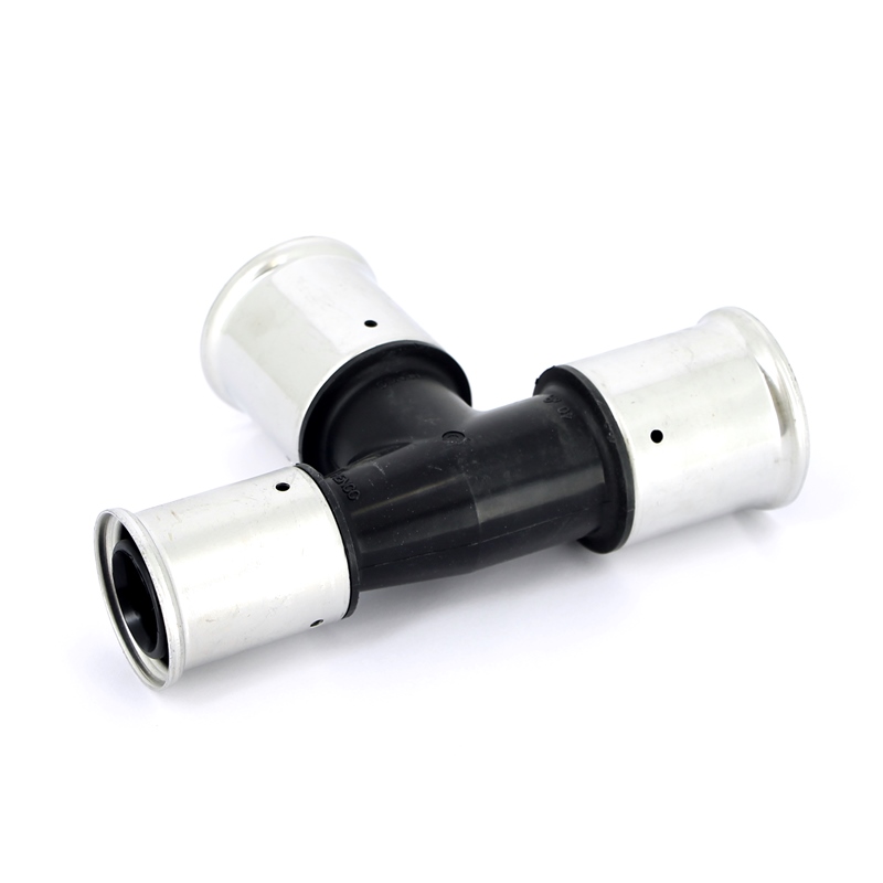 Тройник пресс PVDF HENCO 40х40х32 11PK404032 - Вид №3