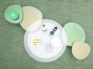 Деревянный низкий квадратный круглый журнальный столик