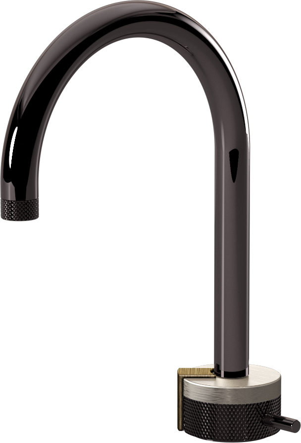E-11502-R1BNi-L2VBB-OX Однорычажный прогрессивный смеситель для раковины - излив 16см GRAFF MOD+