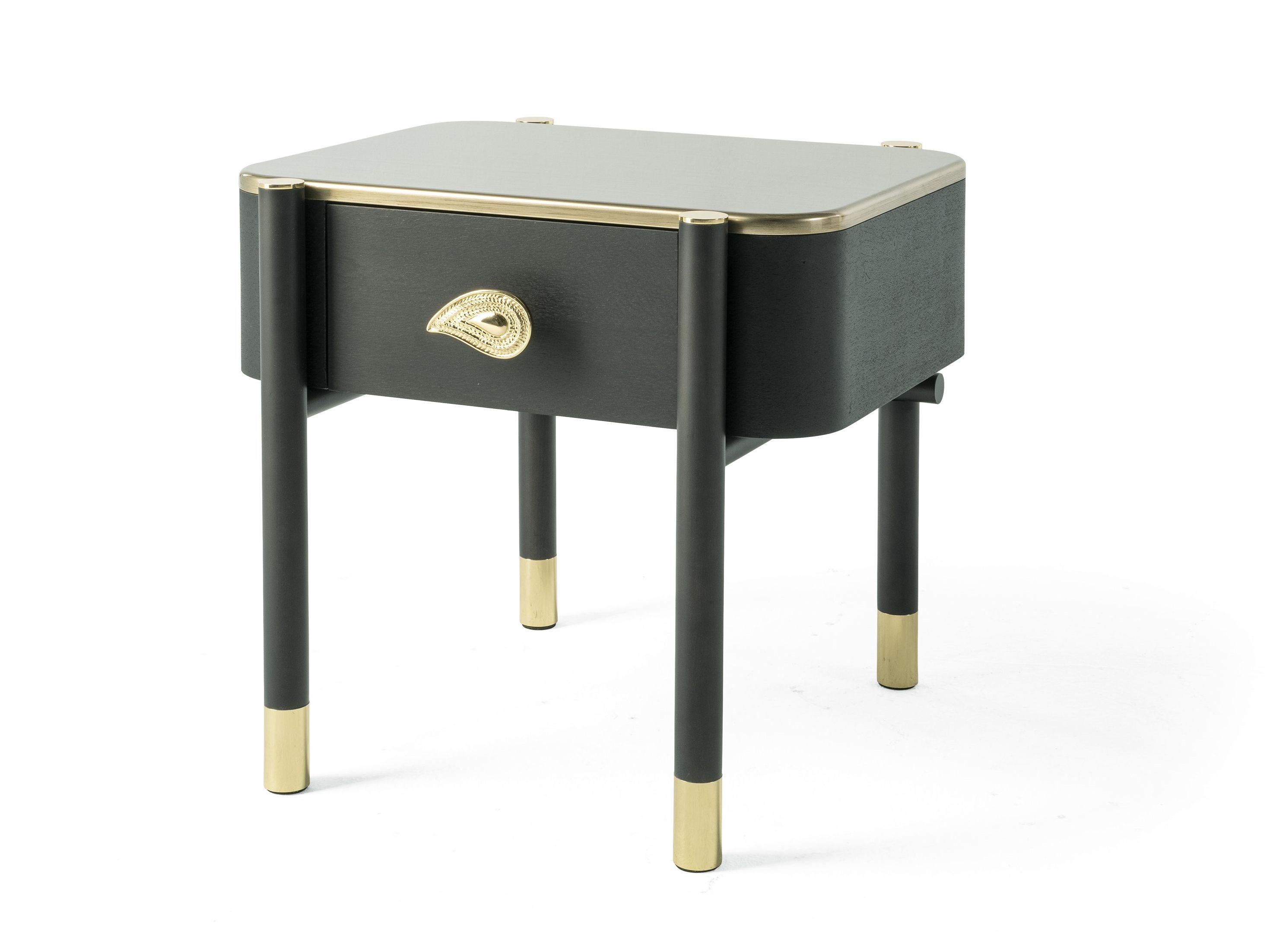 Деревянная тумбочка с ящиками ETRO Home Interiors Woodstock ARCH-00140037