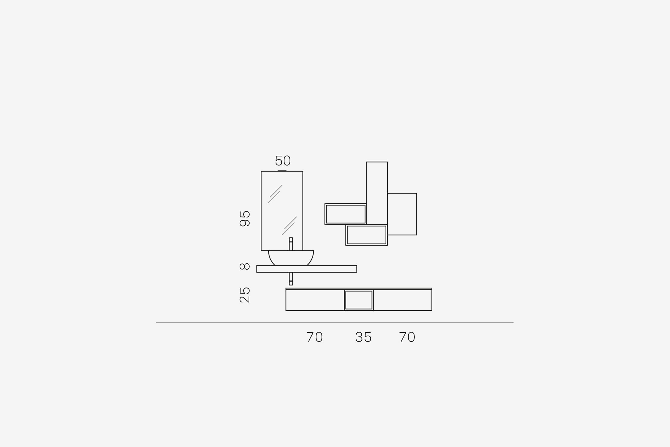 Комплект мебели 63 Arcom E.ly STARC36 - Вид №3