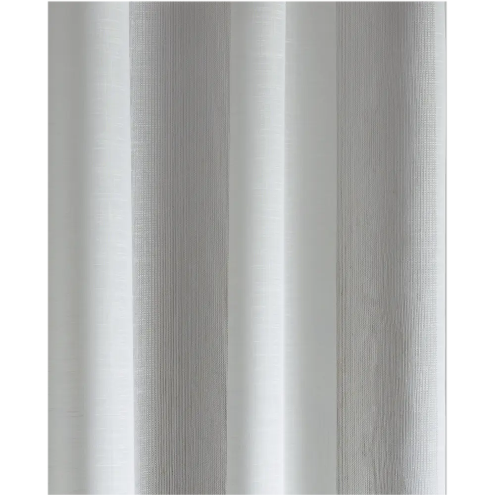 Тюль 1 м/п Полосы батист 300 см цвет серый GARDEN STLM-2197295 - Вид №2