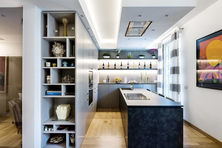 TM Italia Cucine Кухня из дуба и камня с полуостровом sun-id-1373434 - Вид №6