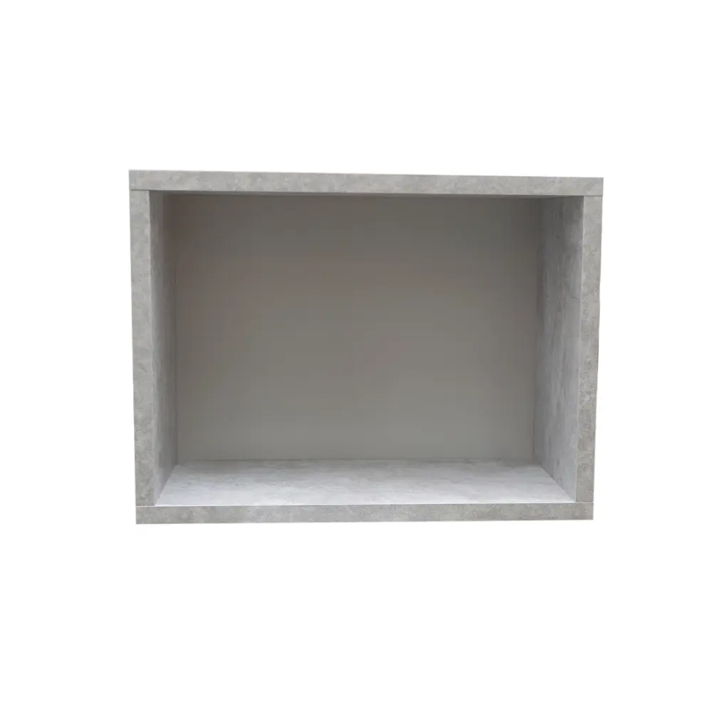 Полка для ванной Турин C дерево 30x40 см цвет цемент Santreyd STLM-2115895 - Вид №1