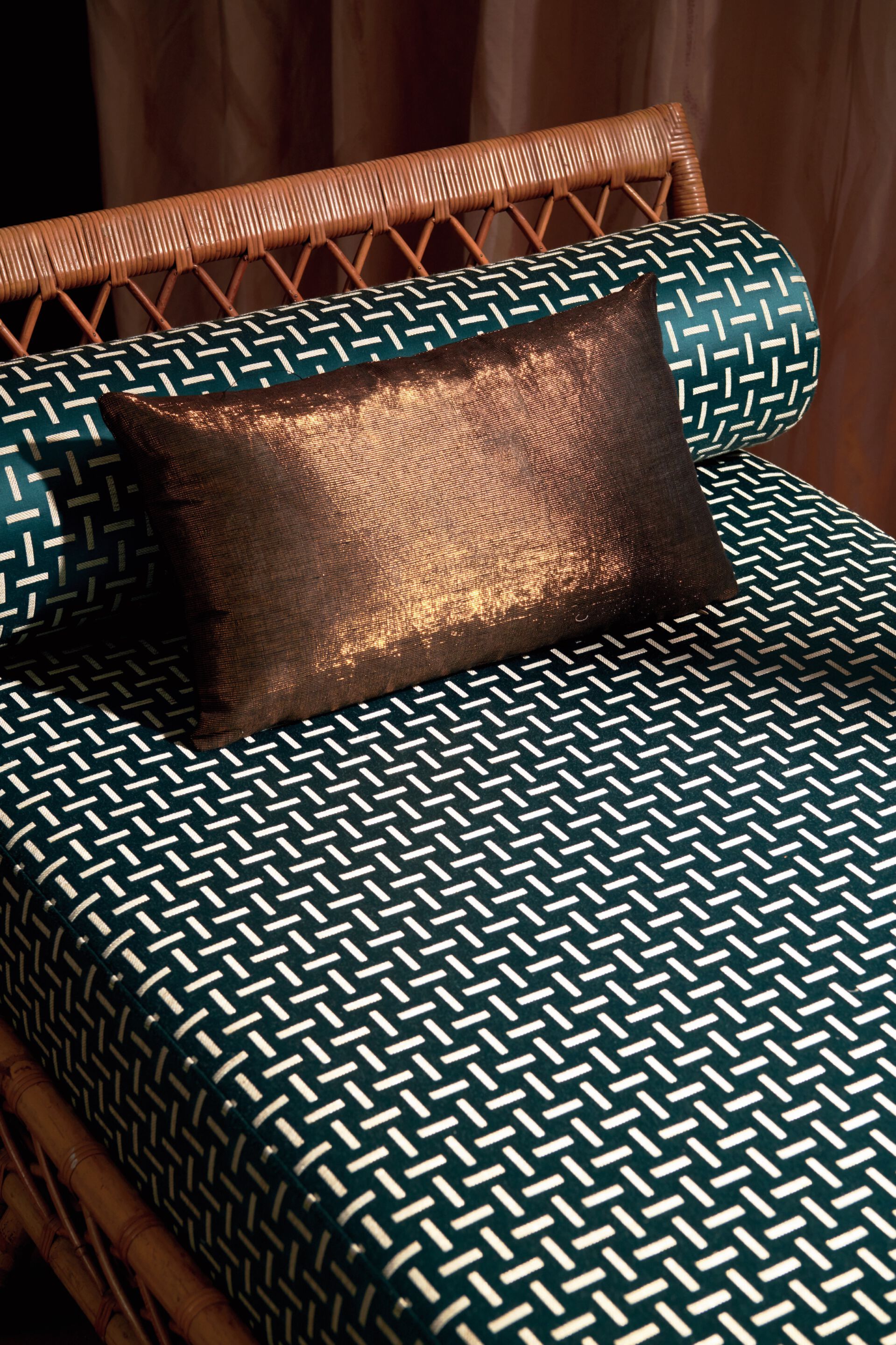 Ткань с графическим рисунком Élitis Паласио ARCH-00080003 - Вид №1