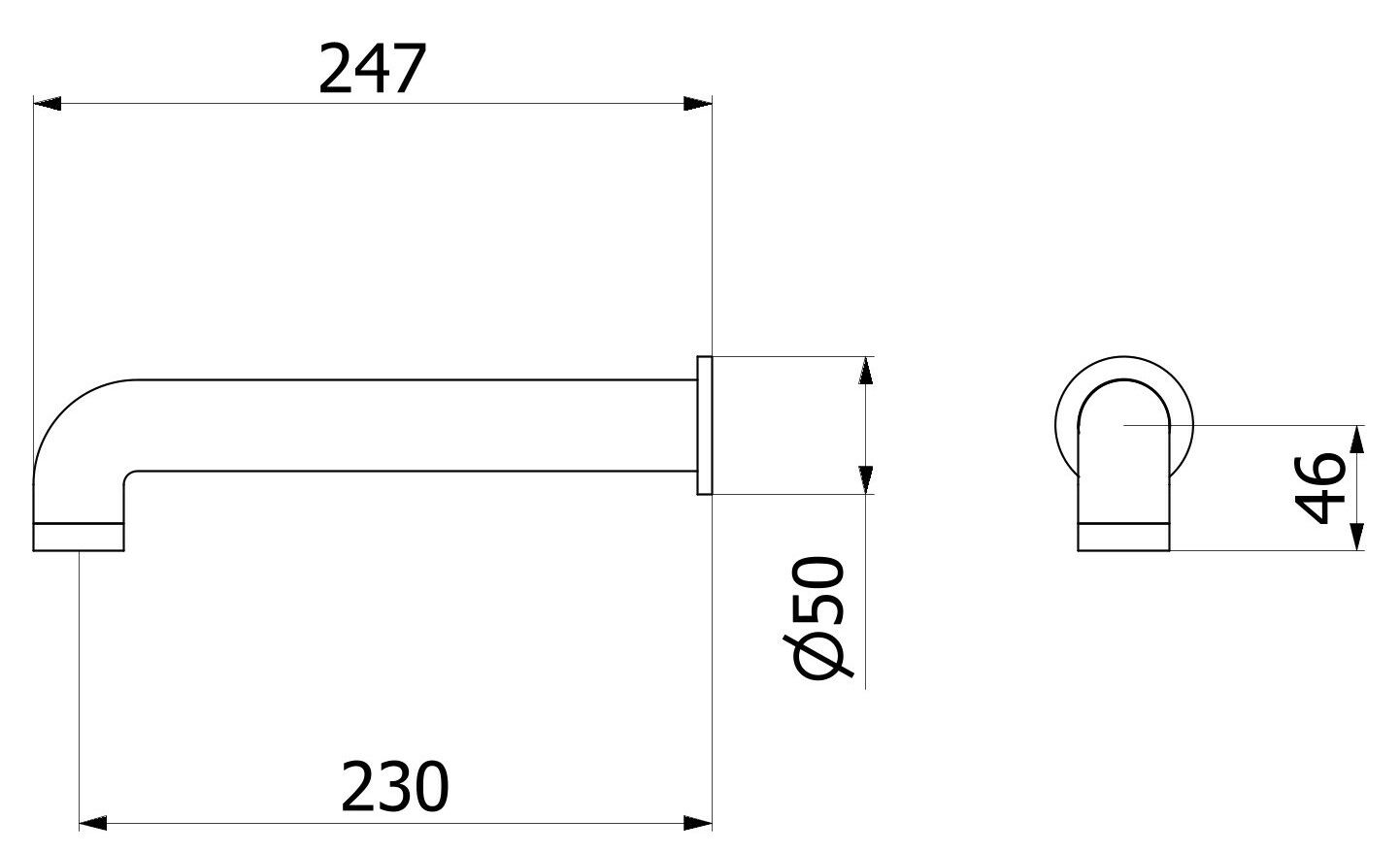 Настенный дозирующий носик IB Bold ARCH-00053358 - Вид №8