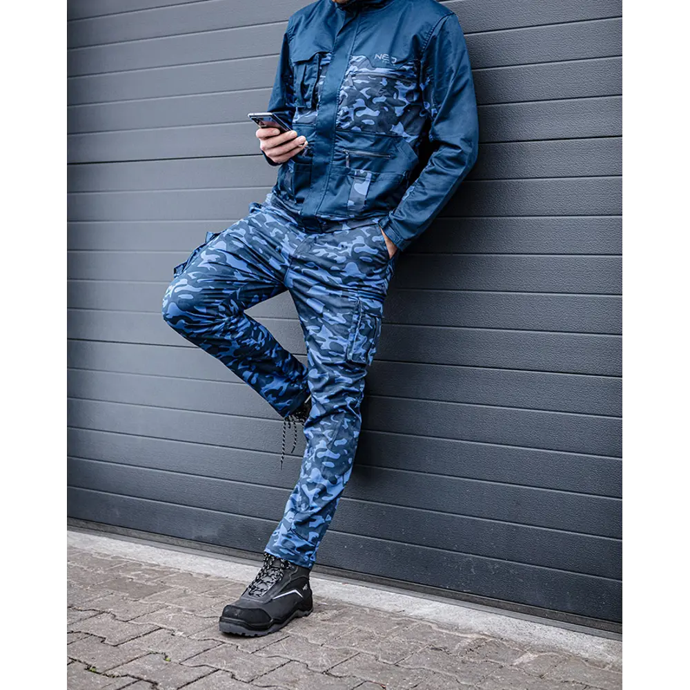 Брюки рабочие Neo Tools Camo синие размер L рост 181-184 STLM-2110612 - Вид №7