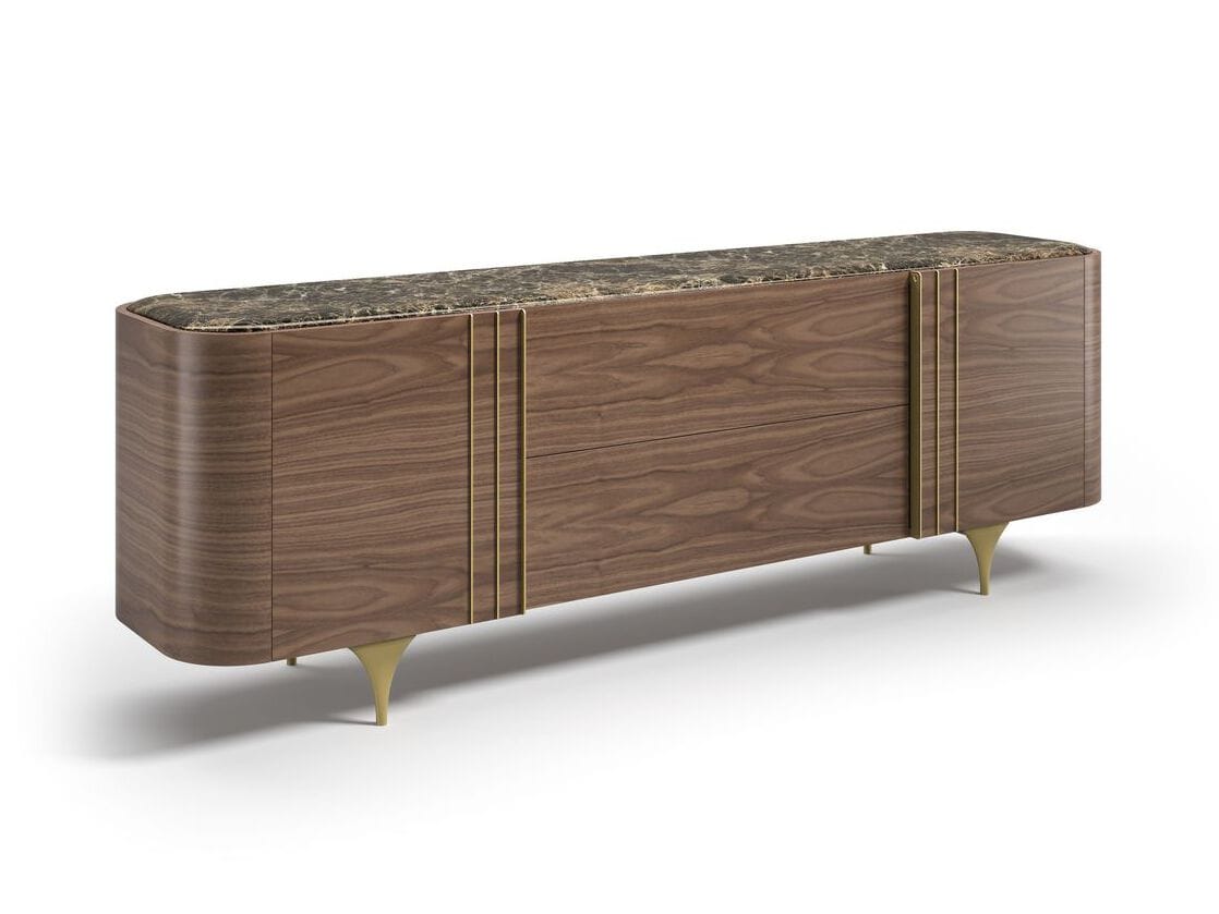 Мебель из дерева и керамогранита с распашными дверями Hurtado Evolution ARCH-00039962