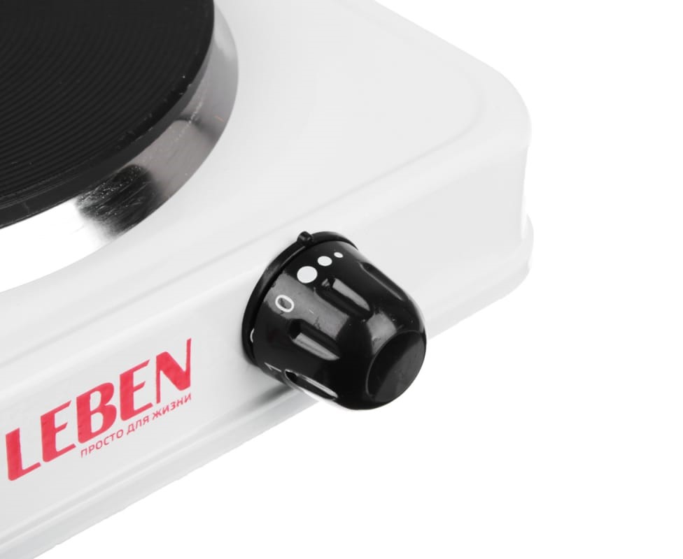 9937475 Плита компактная электрическая LEBEN 475-038 белый STDN-0090061 - Вид №3
