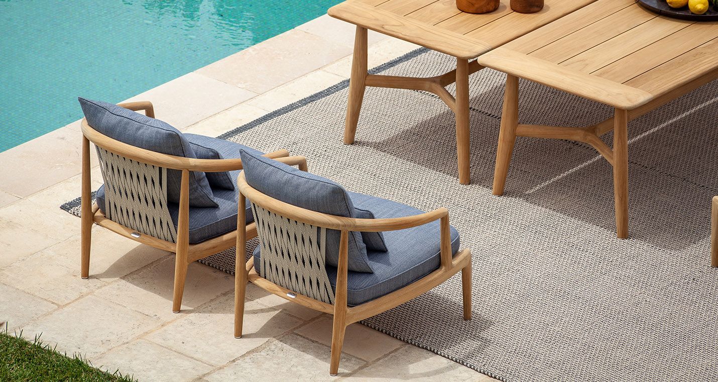 Открытый ткань ручной работы прямоугольный ковер Poltrona Frau Boundless Living Outdoor Collections ARCH-00031213 - Вид №6