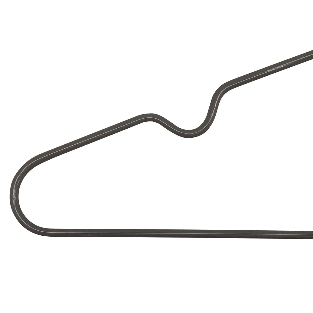 Плечики для одежды KONSENSA 40.5 см металл цвет серый 8 шт Плечики металлические STLM-2176233 - Вид №3