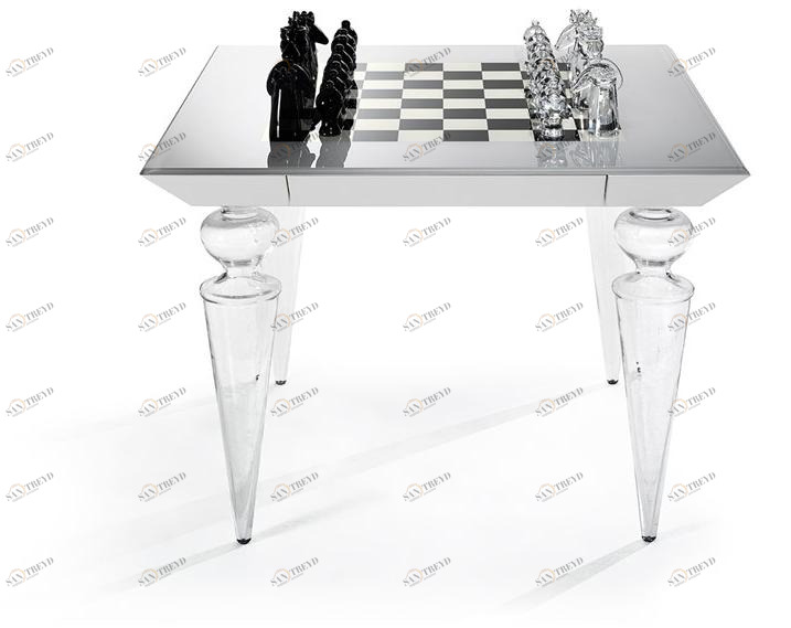 Reflex Шахматный стол из муранского стекла Leisure sun-id-1370342