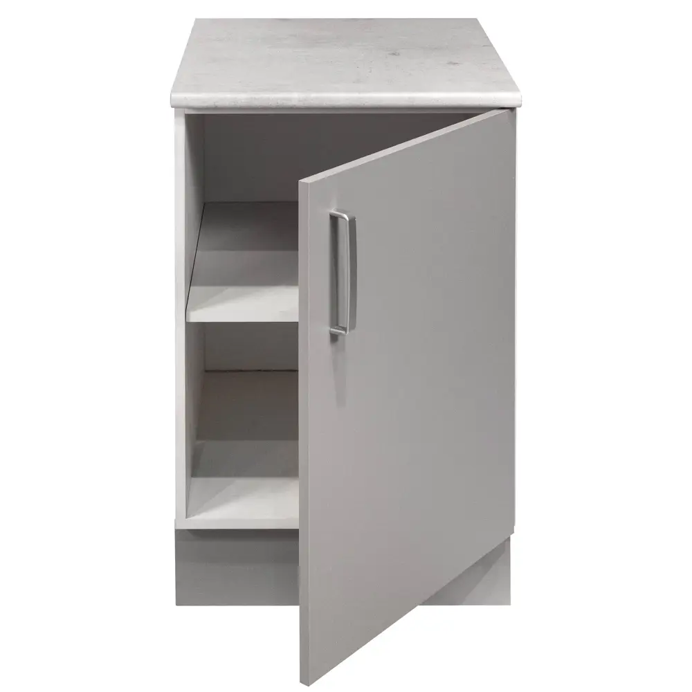 Кухонный шкаф напольный Нарбус 50x85x60 см ЛДСП цвет серый Santreyd STLM-2089232 - Вид №3