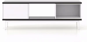 Punt Буфет из лакированной древесины с распашными дверцами Slats Slt012