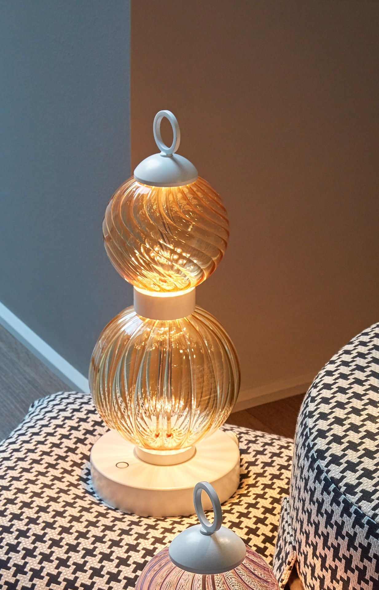 Светодиодная настольная лампа Pyrex®с батарейным питанием Sicis Drop ARCH-00051824 - Вид №2