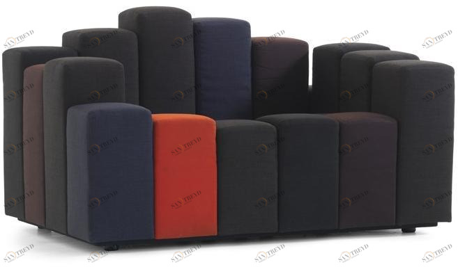 Moroso Секционный модульный диван из ткани sun-id-1368593