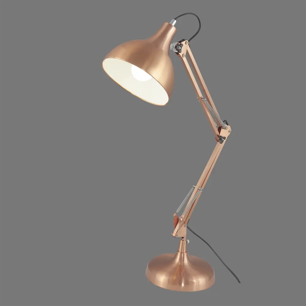 Светильник настольный «Dome» KD-330 1хЕ27х40 Вт, цвет медь CAMELION STLM-2112172 - Вид №2