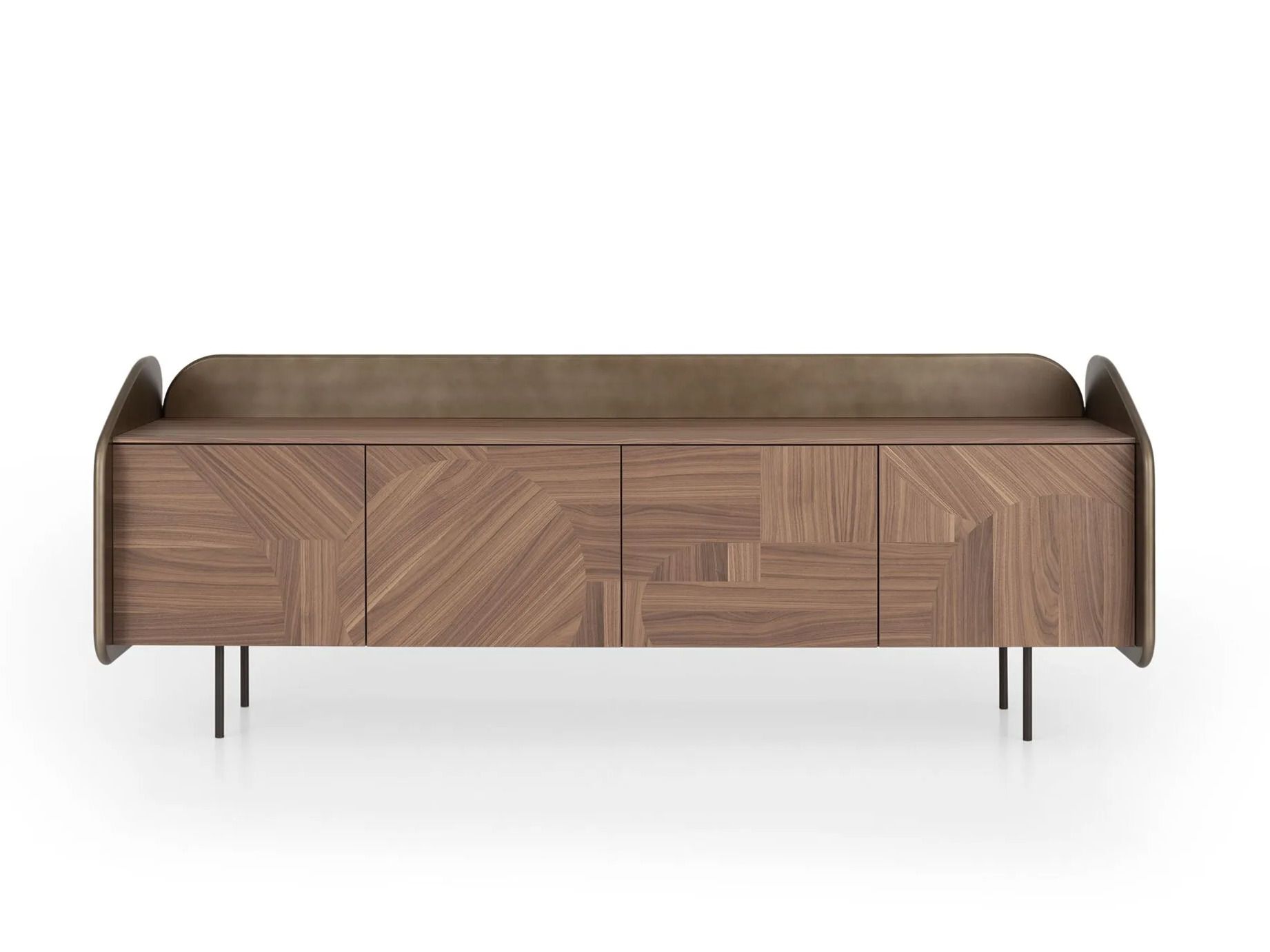 Шкаф из грецкого ореха с распашными дверями Morica Design Haute Couture ARCH-00124489