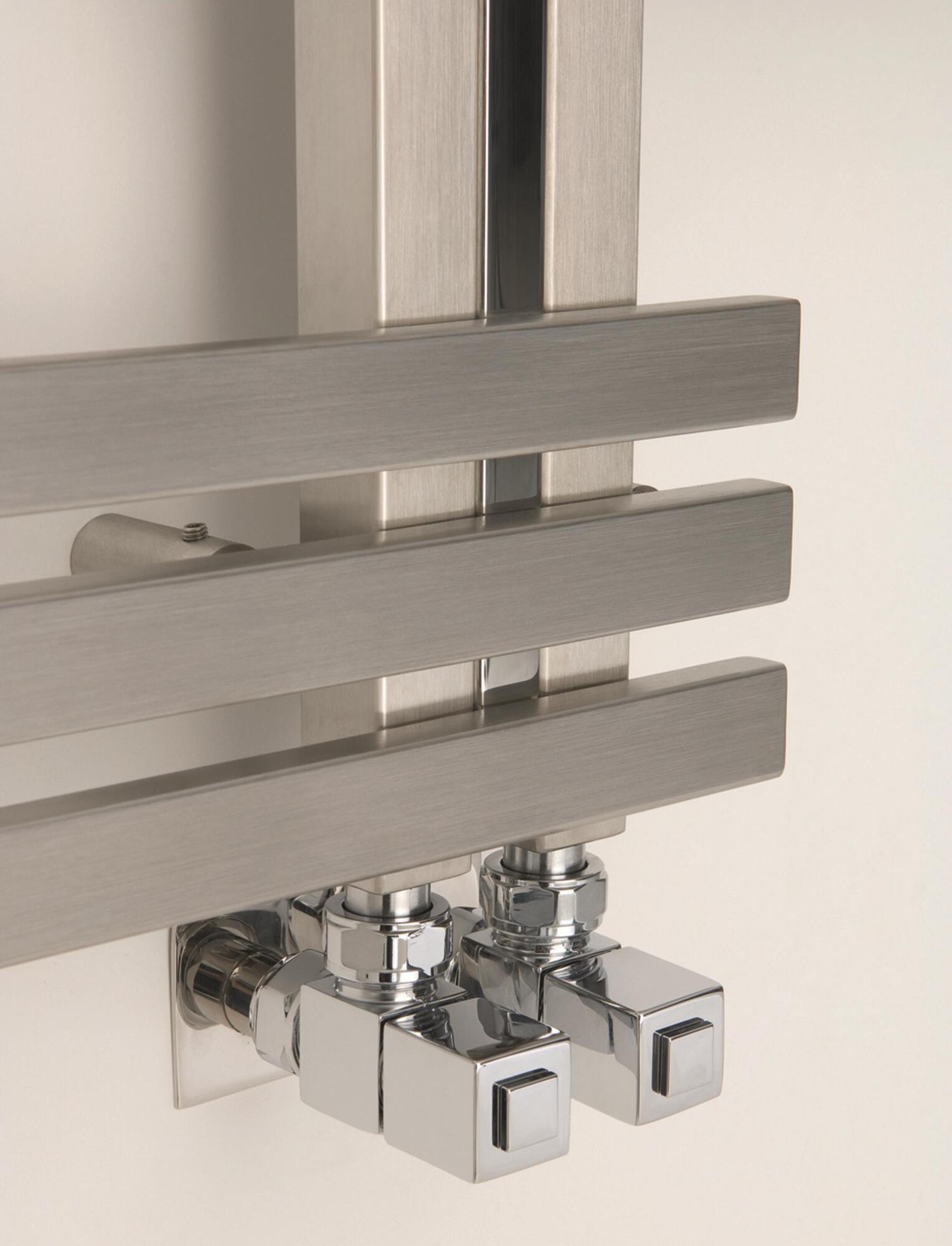 Полотенцесушитель Hammam JUPITER Stainless steel  комбинированный; электрический или водяной Сталь  - Вид №27