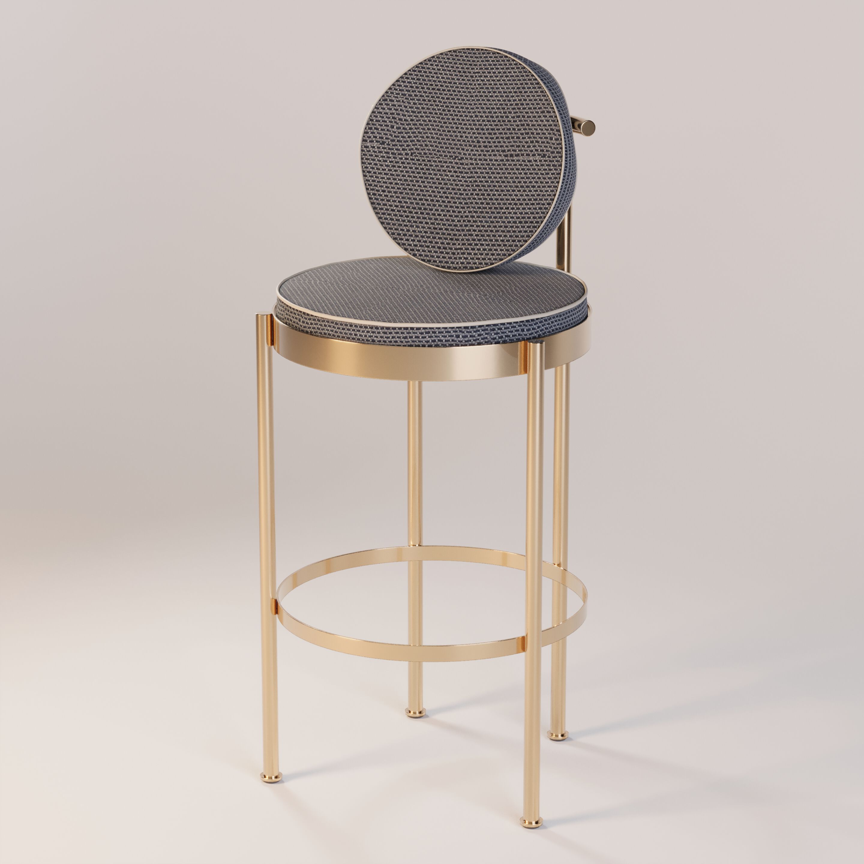 Высокий тканевый садовый стул со спинкой Myface Trace ARCH-00138011 - Вид №6