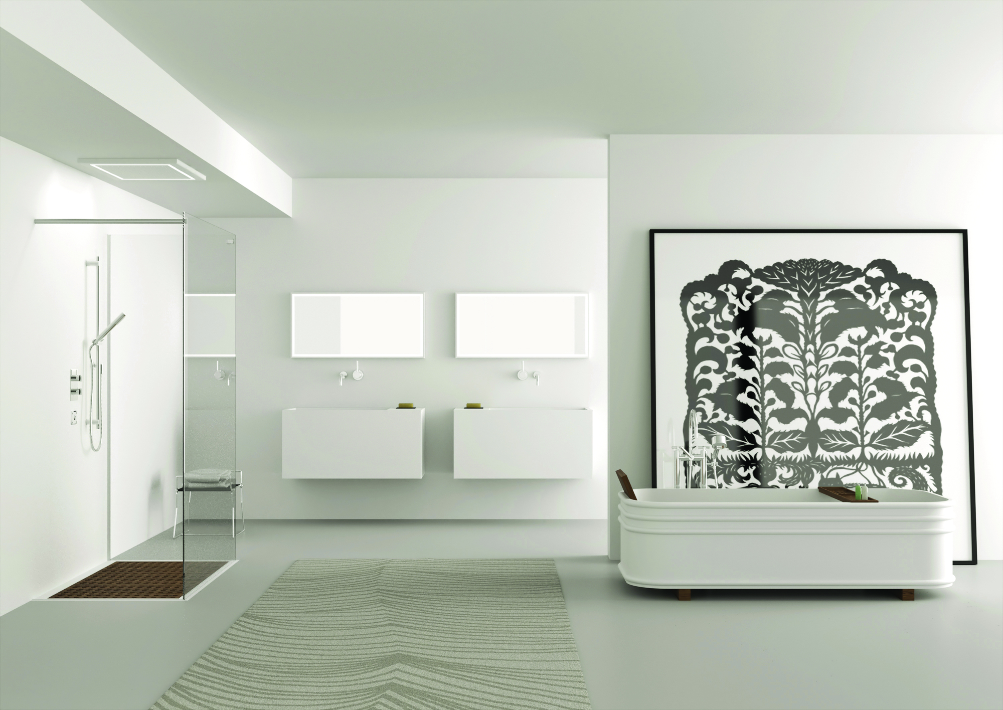 Moma Design Зеркало настенное с подсветкой 1000х500 Mirr Led MIRRLED100570 - Вид №1