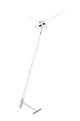 072356 Напольные часы L хром-белый Nomon Pisa - Вид №1