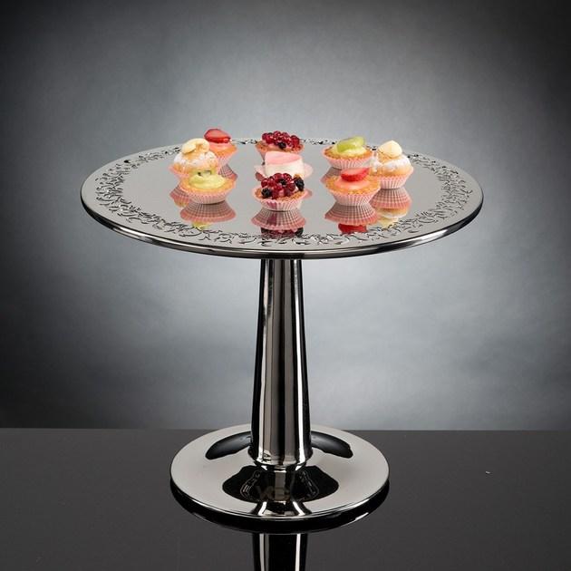 VGnewtrend Поднос стальной круглый sun-id-1448315 - Вид №4