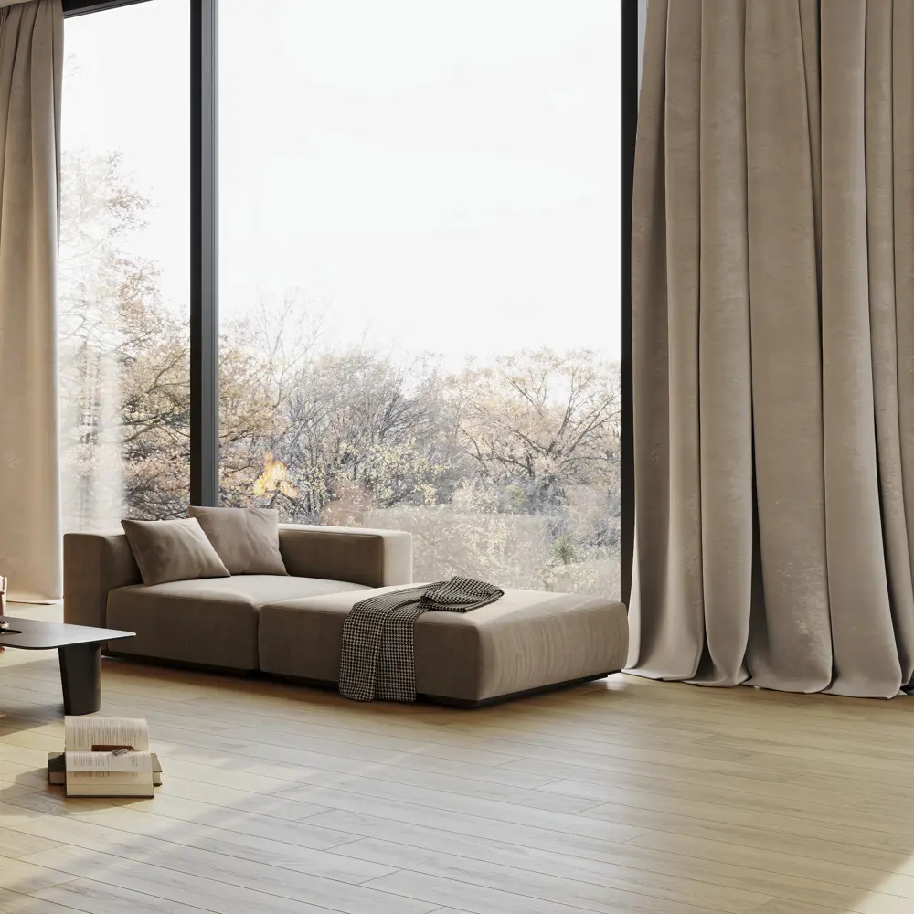 Керамогранит Vitra Alice 20×120 см бежевый матовый под дерево 89405521 STLM-1577353