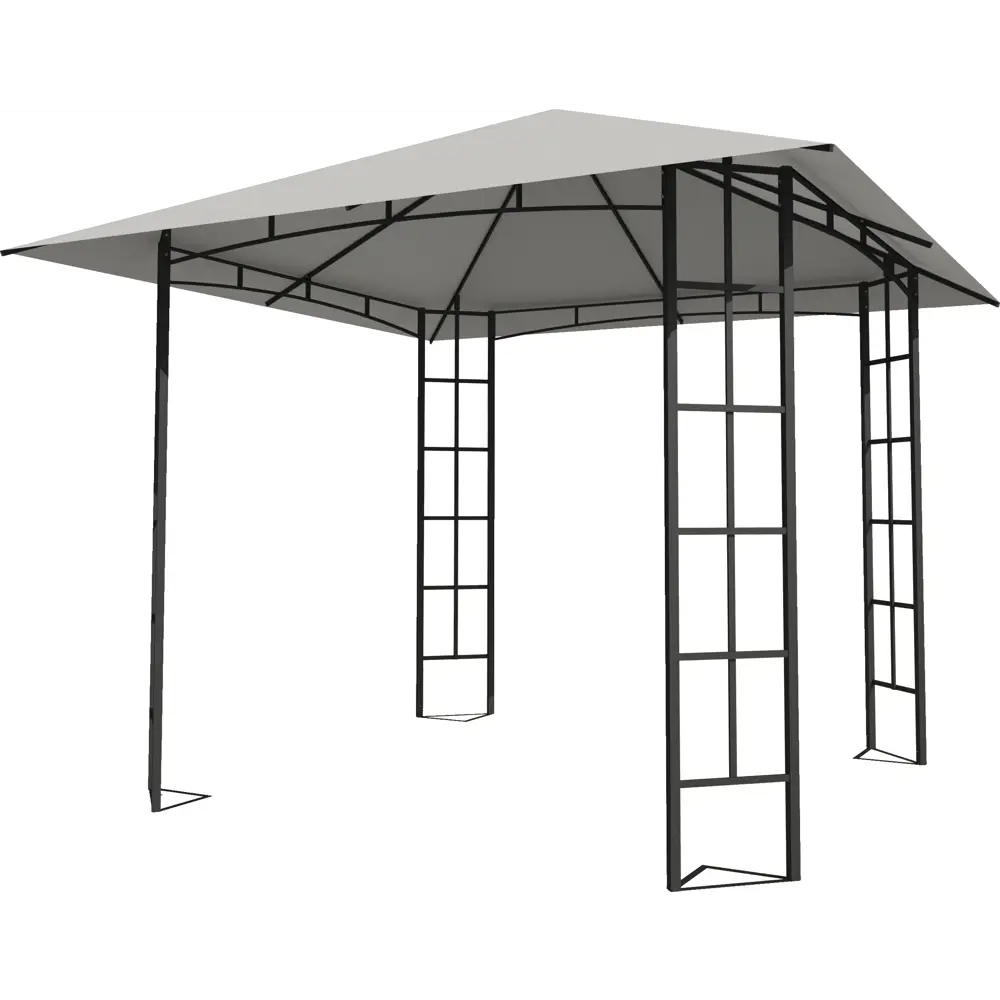 Шатер садовый Жасмин 3х3х2.65 м сталь белый (без штор) Santreyd STLM-2074427