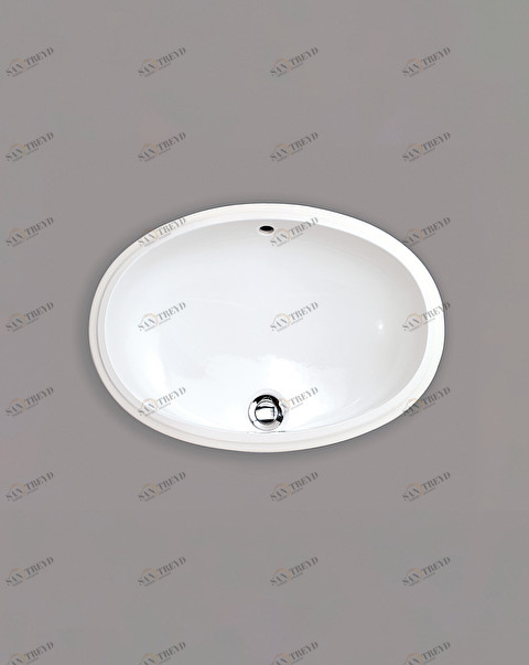 CTPLASOINB Встроенная раковина под столешницу овальная Devon&Devon 