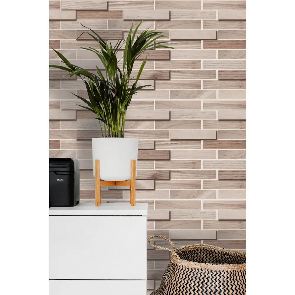 GRACE 3D-панель ПВХ Паркет грей 980х480 мм для стильного интерьера 81968441 STLM-0016023 - Вид №2