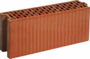 Керамический блок POROTHERM-12 6,74NF красный 120x500x219 ВИНЕРБЕРГЕР М-100 рифленый