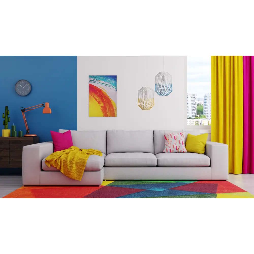 Рамка Color 15х20 см цвет голубой Santreyd STLM-2202924 - Вид №3